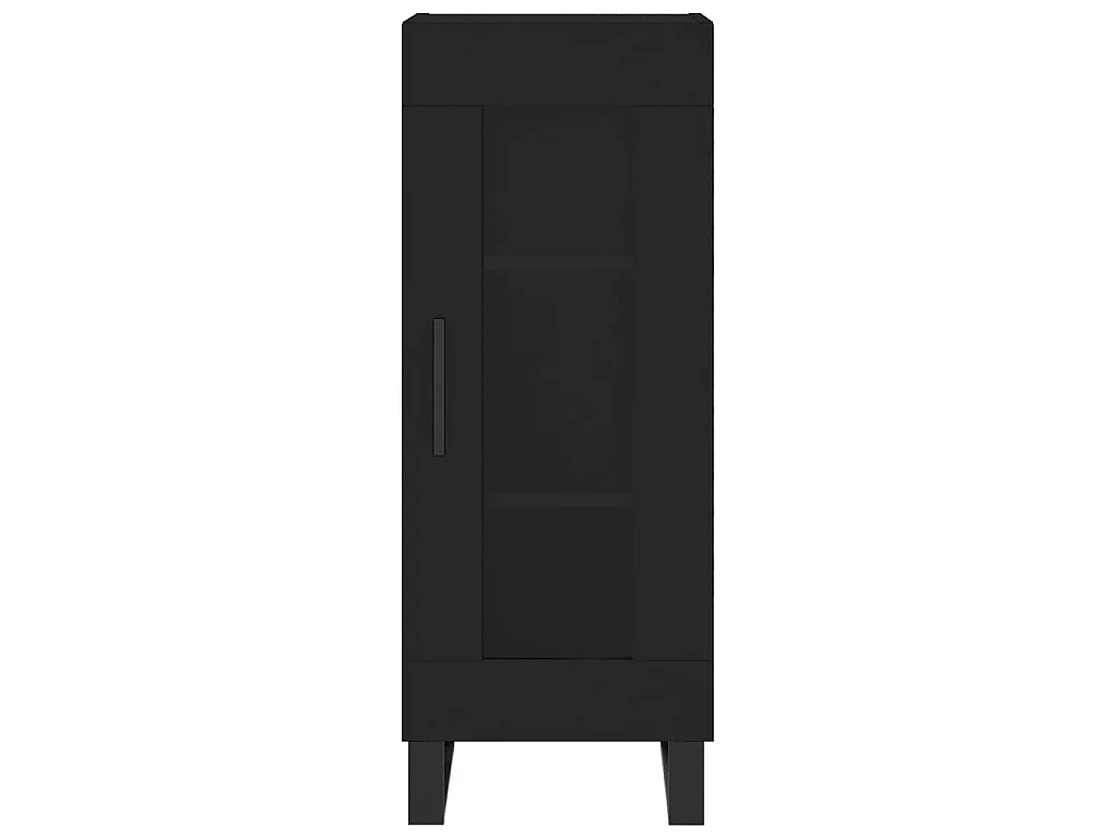 Aparador 34,5x34x90 cm derivados de madeira preto PT533498