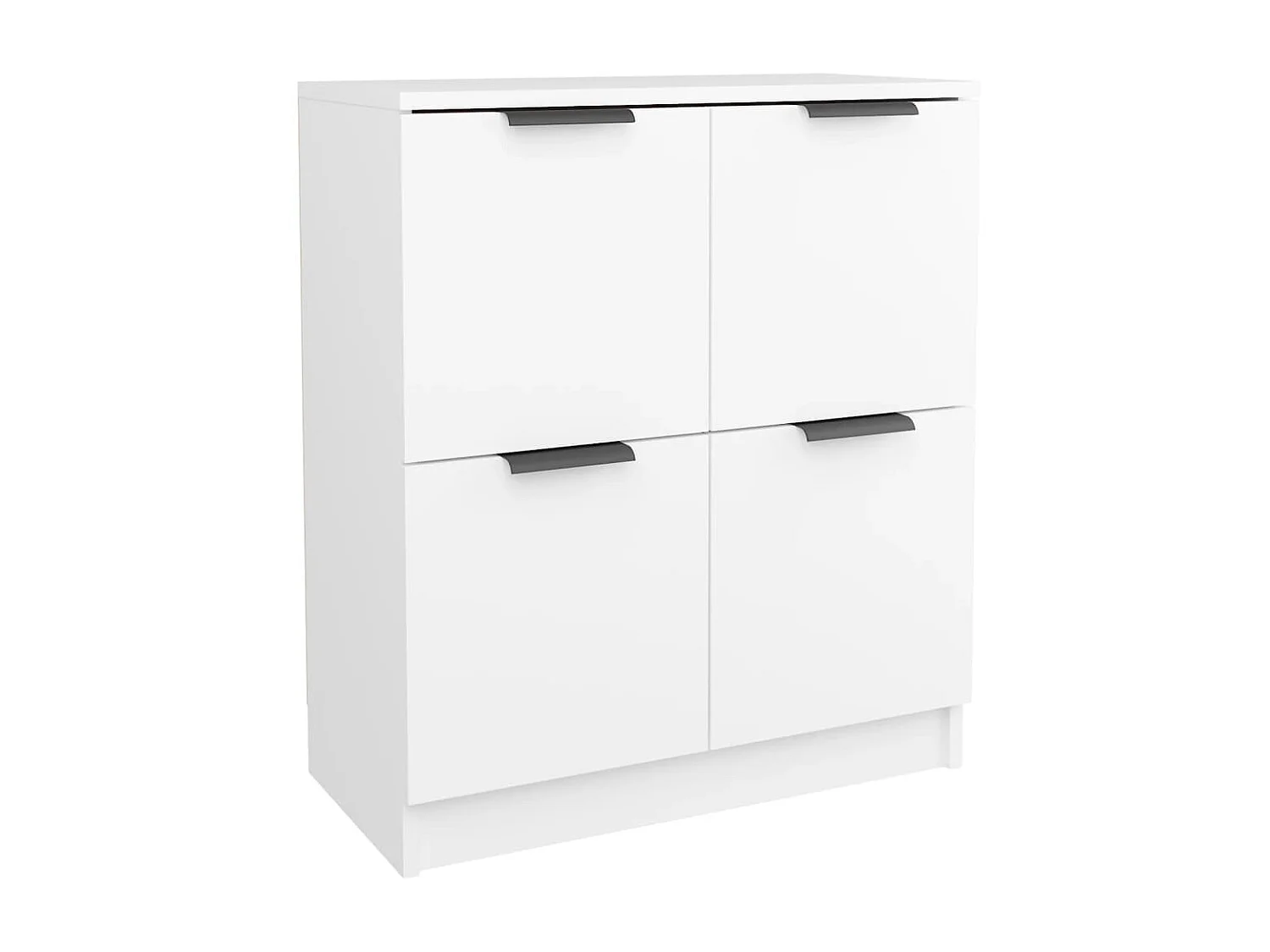 Buffet Blanc 60x30x70 cm Bois d'ingénierie EGER38997