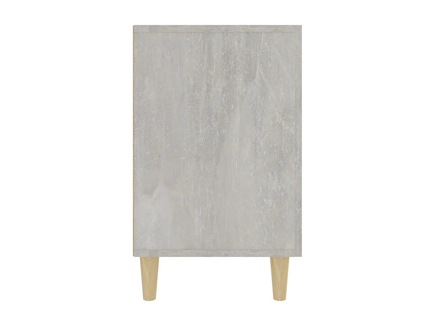 Buffet gris béton 100x36x60 cm bois d'ingénierie EGER88443