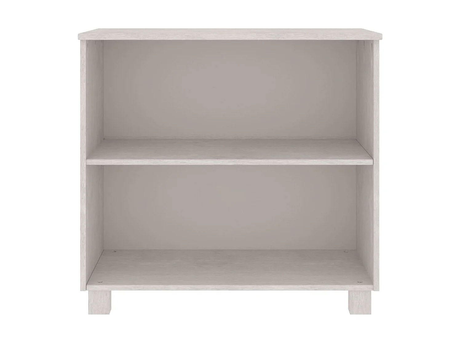 Dressoir HAMAR 85x35x80 cm massief grenenhout wit NL345892