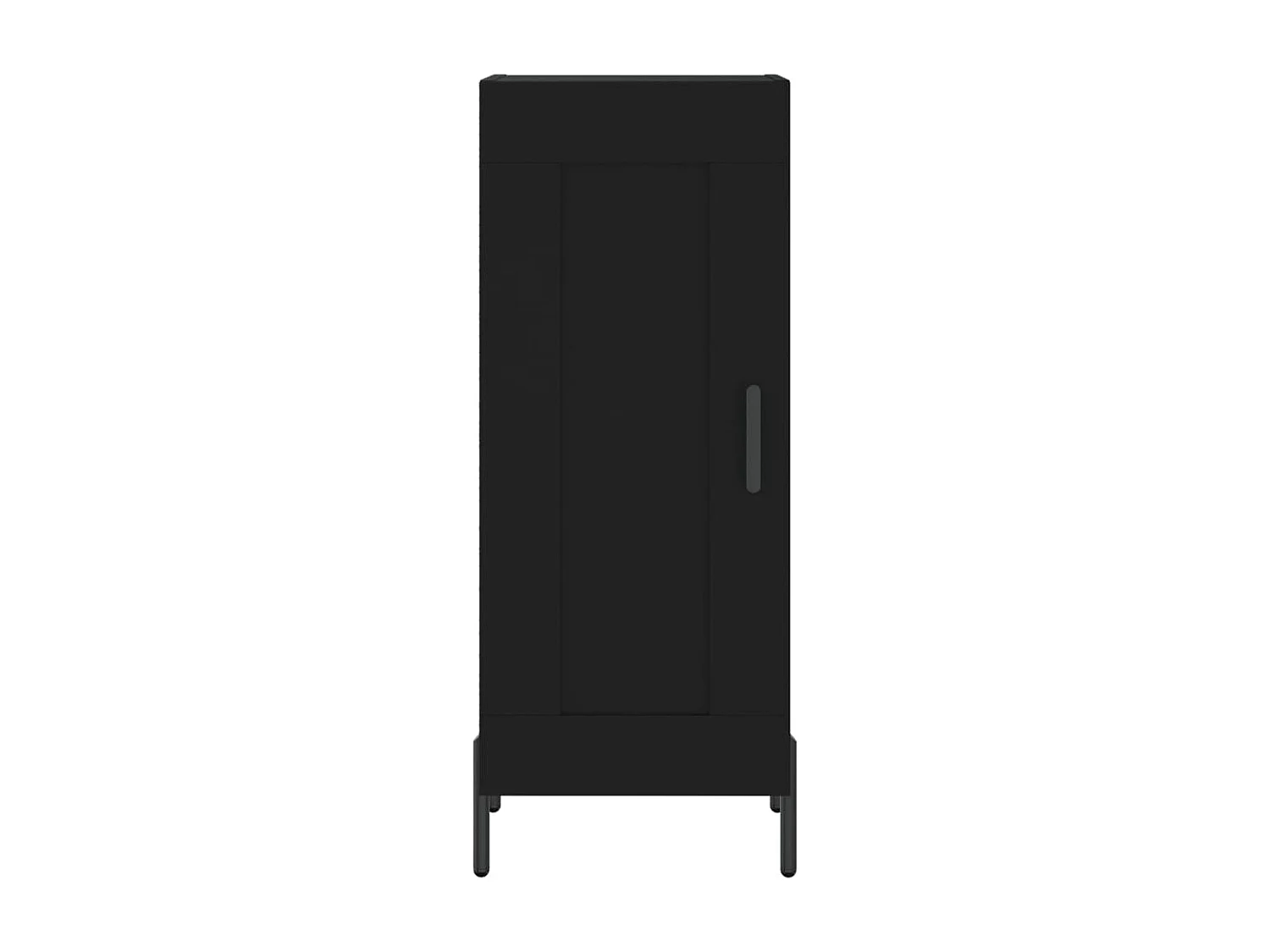 Buffet Noir 34,5x34x90 cm Bois d'ingénierie QWE14090