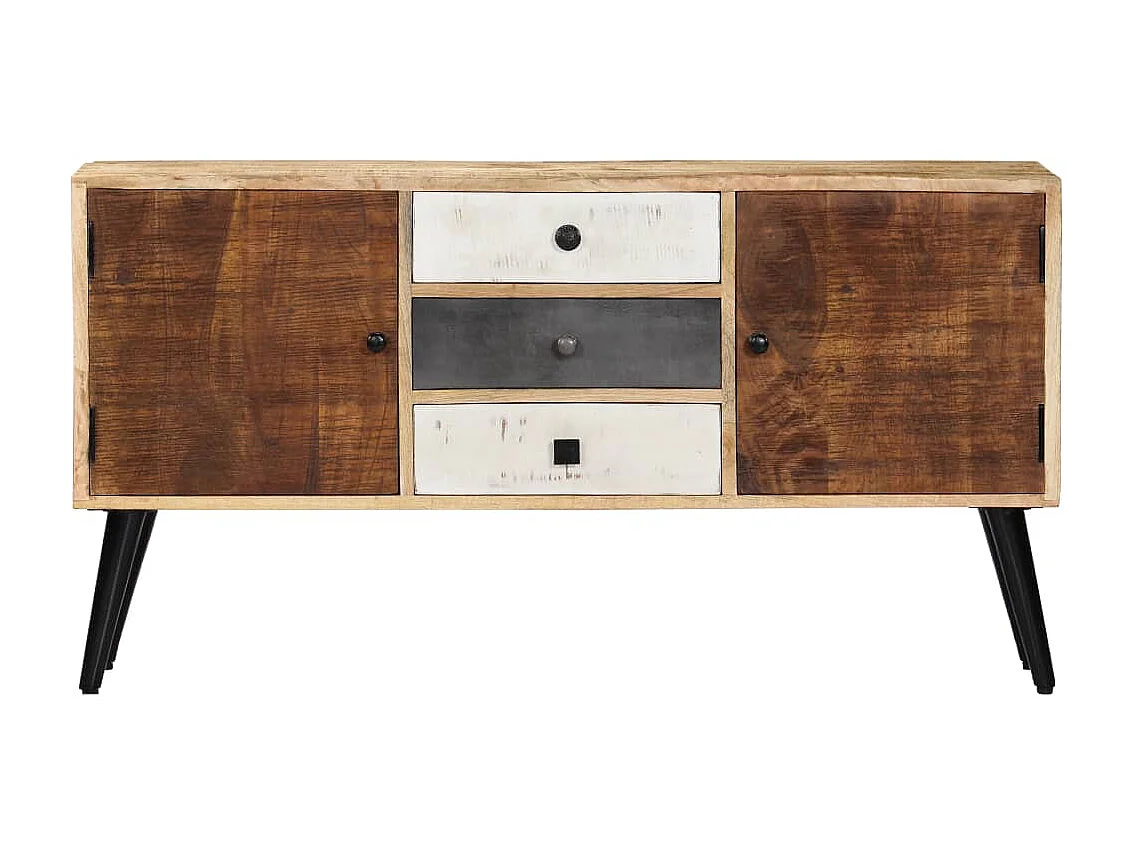 Dressoir 118x30x62 cm massief mangohout NL411394