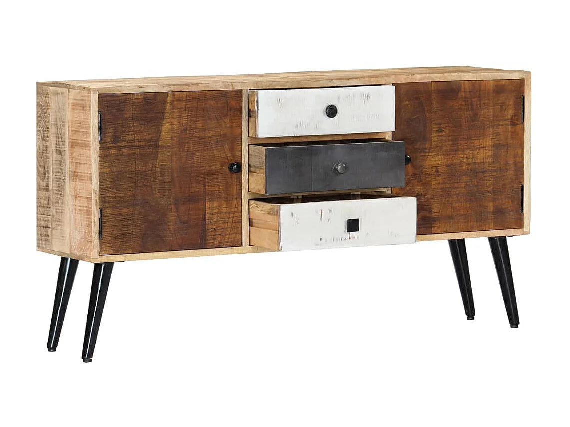Buffet 118 x 30 x 62 cm Bois de manguier massif EGER26963
