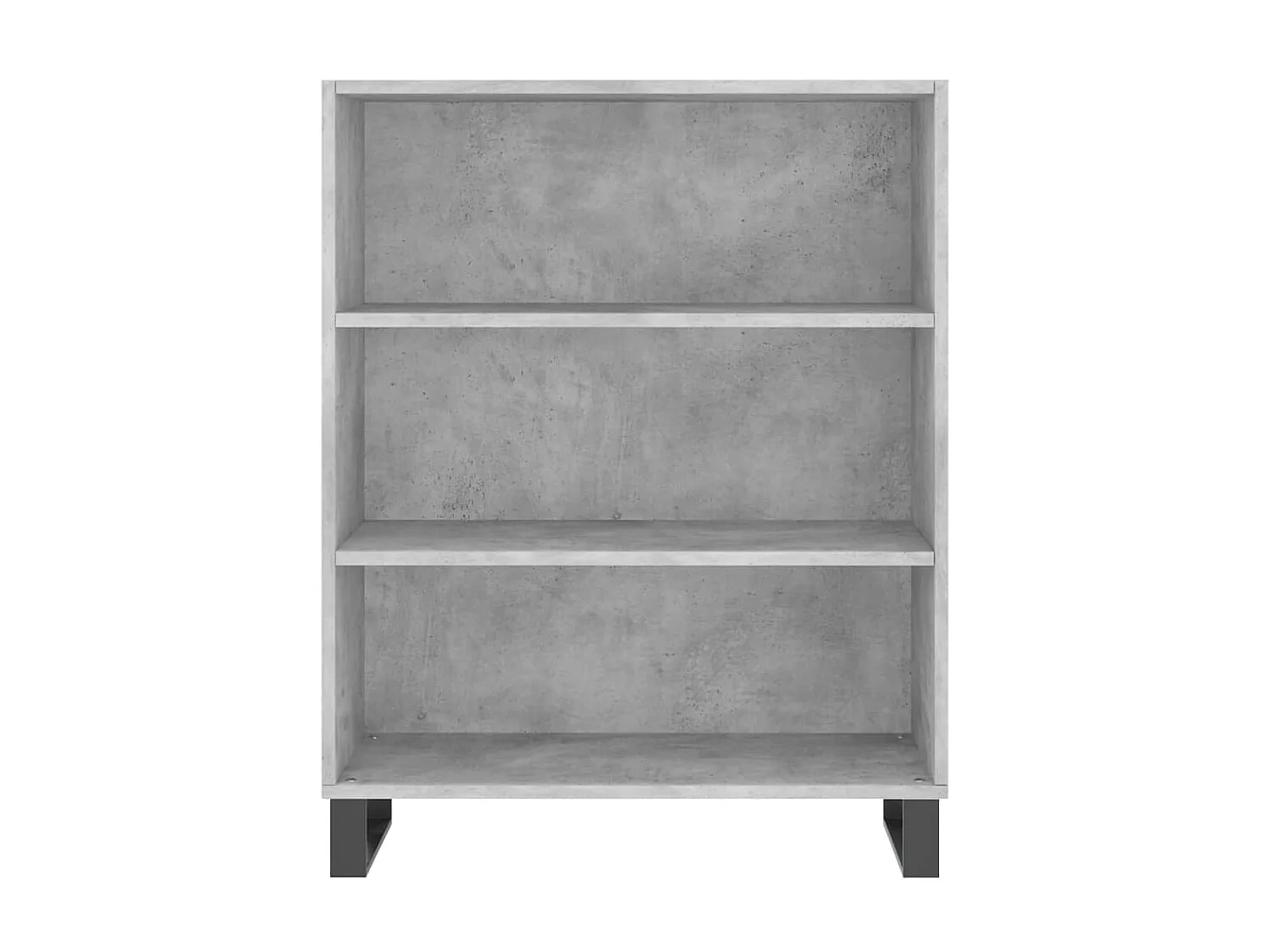 Highboard,Kommode Betongrau 69,5x32,5x180 cm Holzwerkstoff -gkd736750