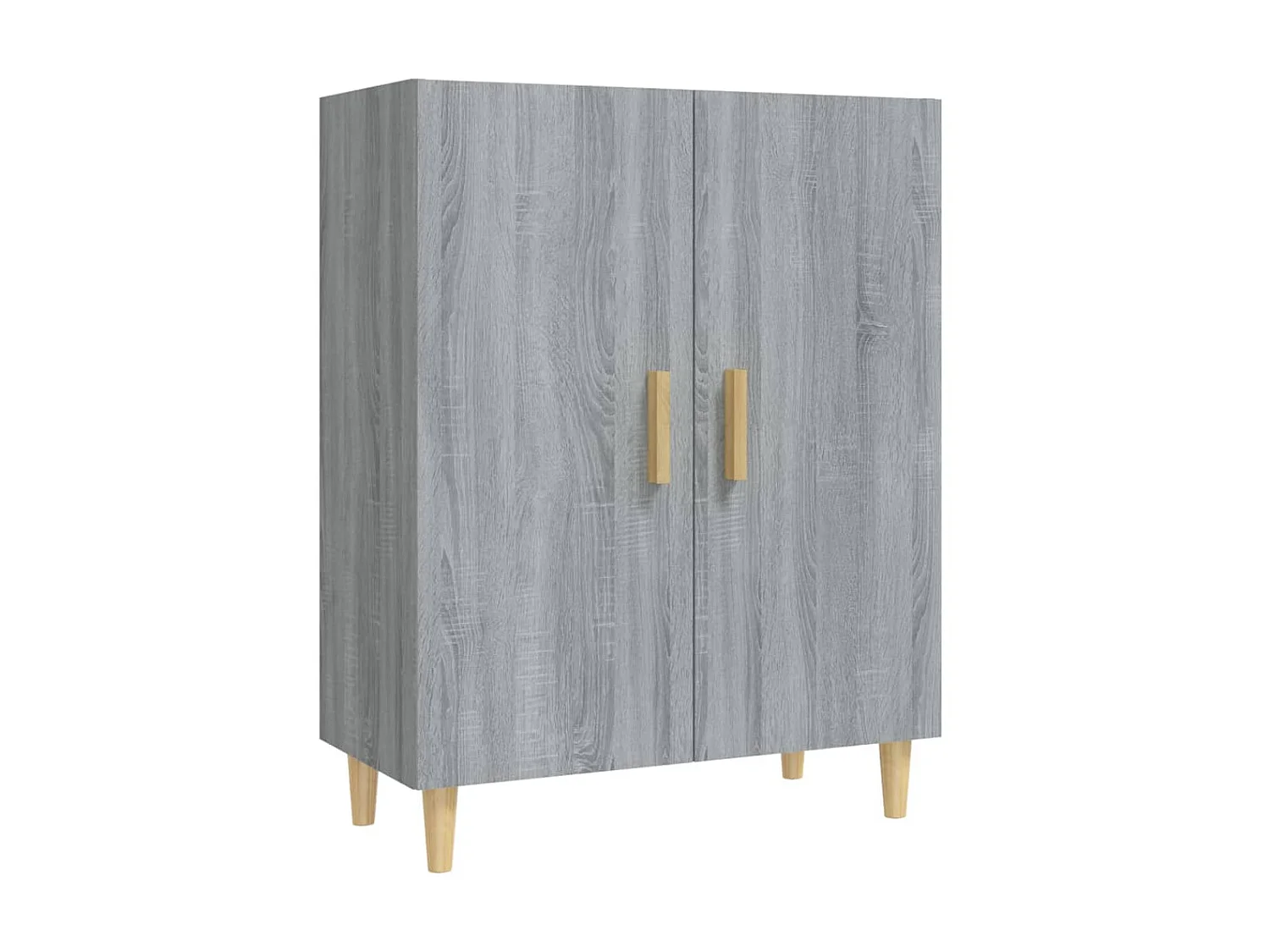 Buffet Sonoma gris 70x34x90 cm Bois d'ingénierie EGER77822