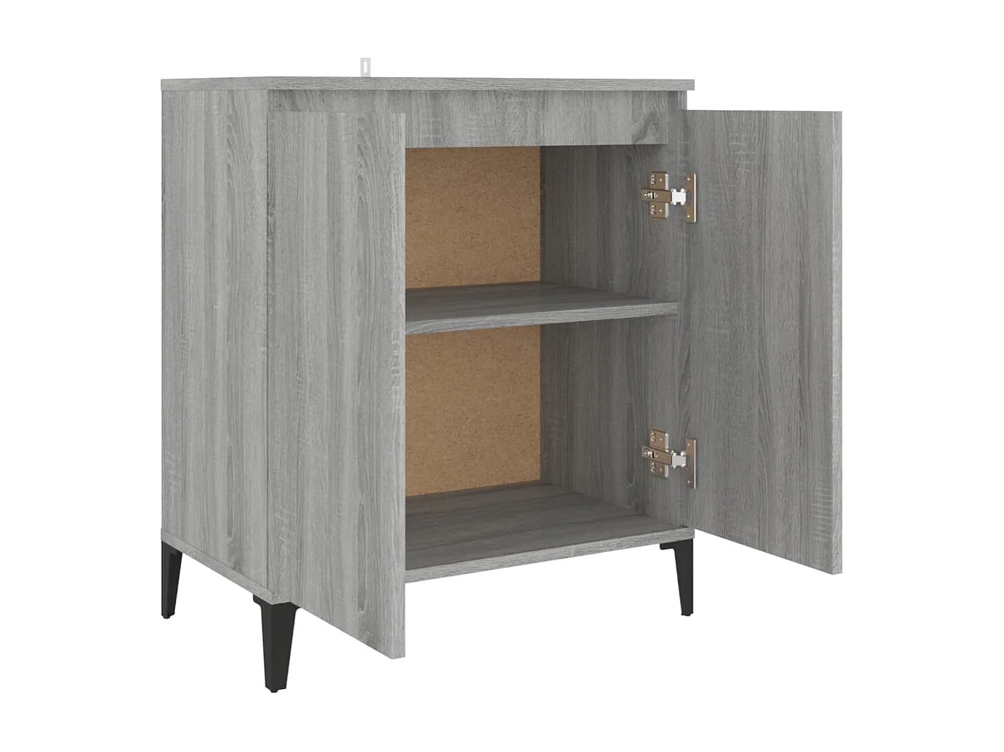 Buffet Sonoma gris 60x35x70 cm Bois d'ingénierie EGER49156