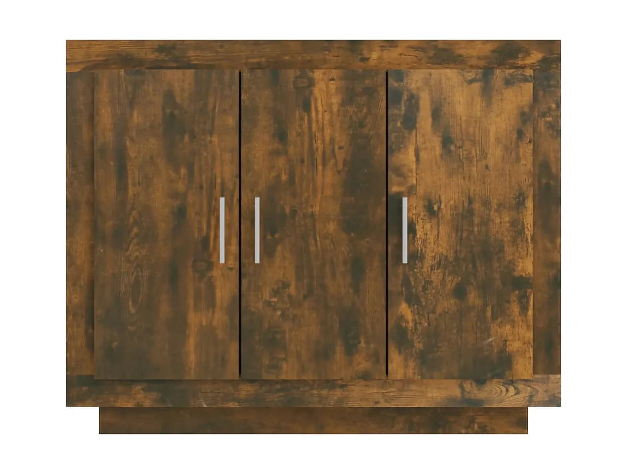 Buffet Chêne fumé 92x35x75 cm Bois d'ingénierie EGER56620