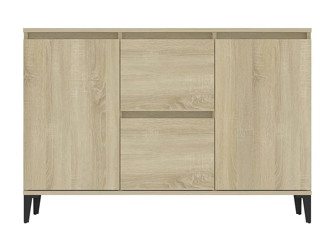 Buffet Chêne sonoma 104x35x70 cm Aggloméré EGER82319