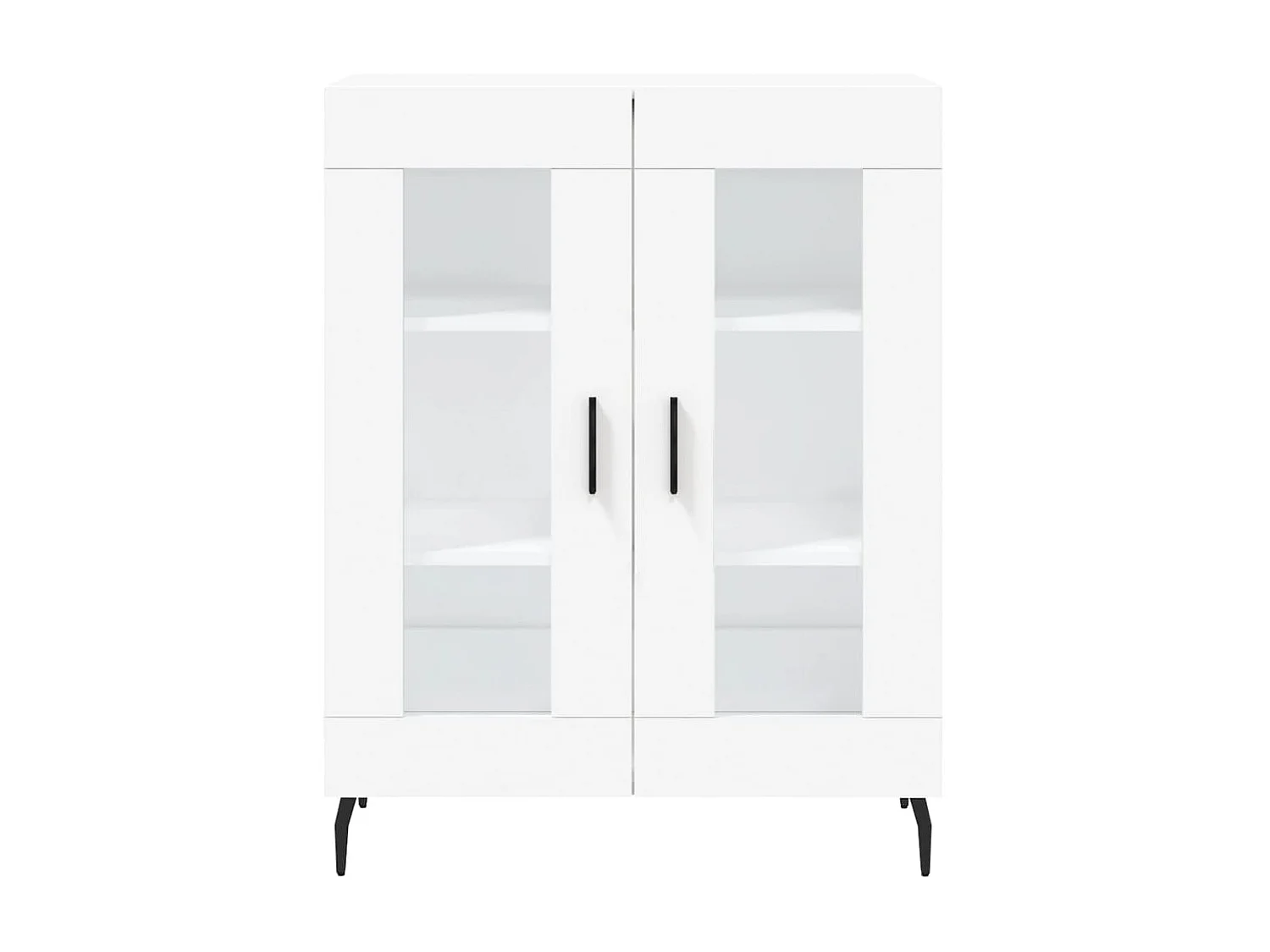 Dressoir 69,5x34x90 cm bewerkt hout wit NL446952