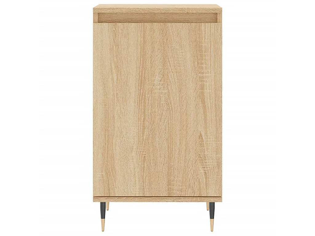 Buffet chêne sonoma 40x35x70 cm bois d'ingénierie QWE41656