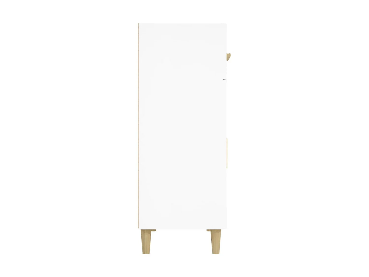 Aparador 69,5x34x89 cm madeira processada branco PT968737