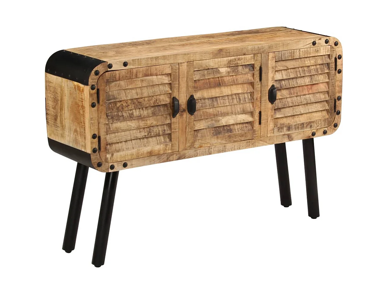 Buffet Bois de manguier massif 120 x 30 x 76 cm EGER93973