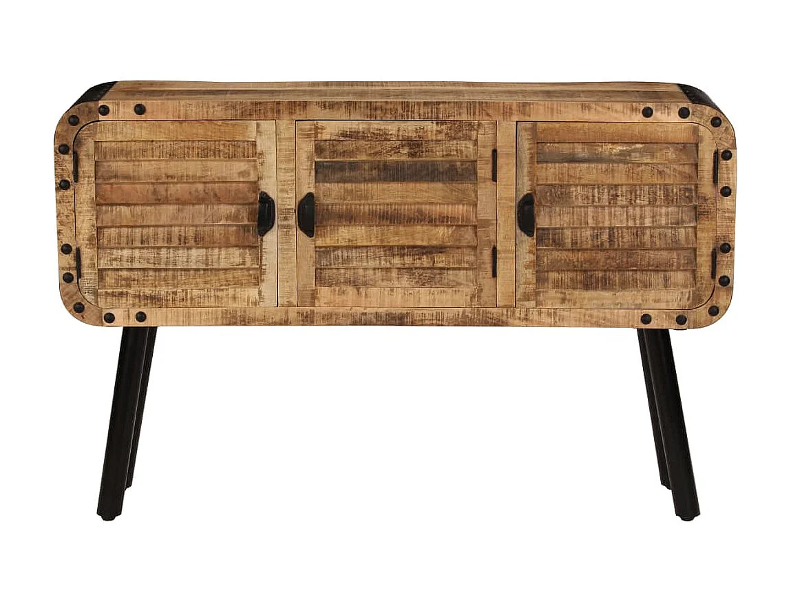 Buffet Bois de manguier massif 120 x 30 x 76 cm EGER93973