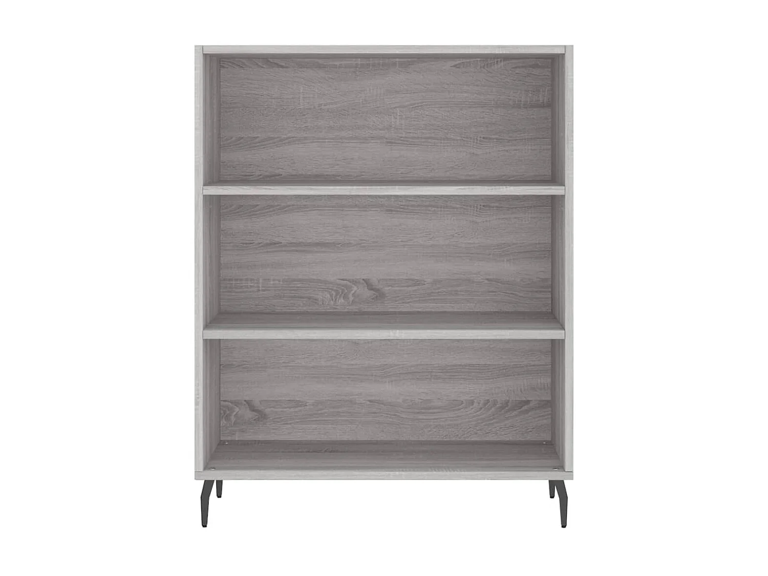 Highboard,Kommode Grau Sonoma 69,5x32,5x180 cm Holzwerkstoff -gkd230370