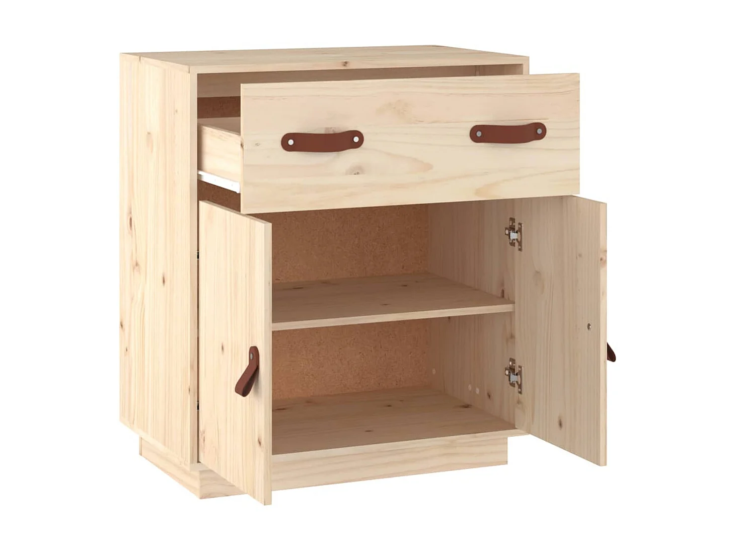 Dressoir 65,5x40x75 cm massief grenenhout NL846398