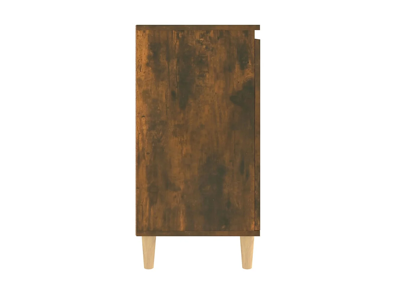 Dressoir 60x35x70 cm bewerkt hout gerookt eikenkleurig NL98440