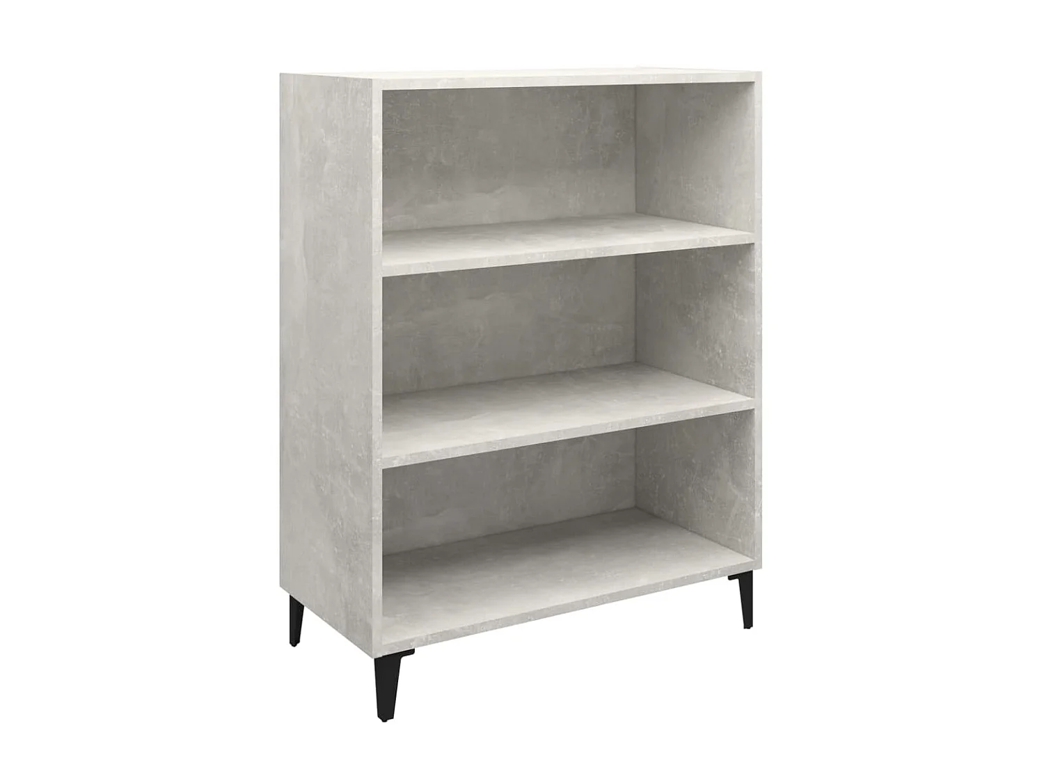 Buffet Gris béton 69,5x32,5x90 cm Bois d'ingénierie EGER44935