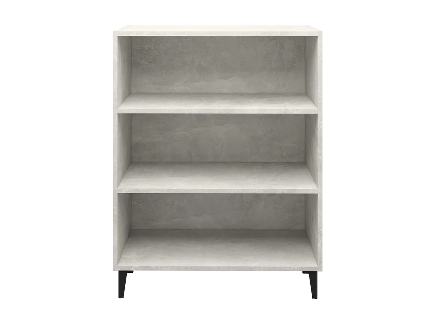 Buffet Gris béton 69,5x32,5x90 cm Bois d'ingénierie EGER44935