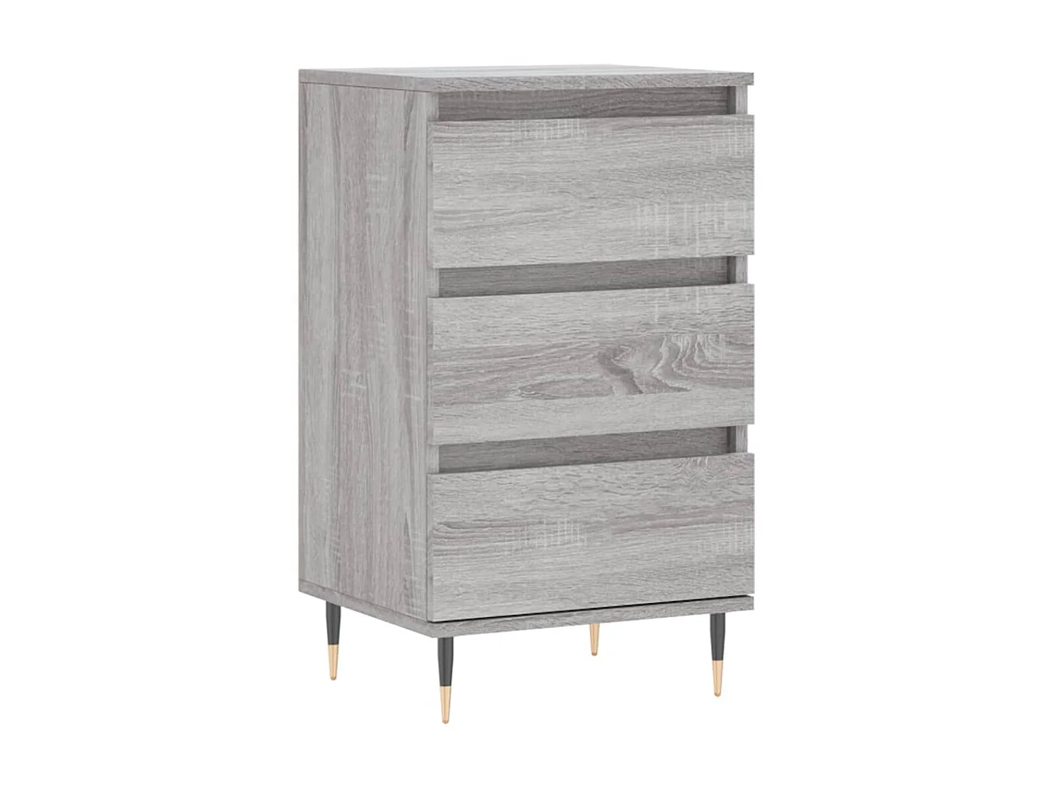 Buffet sonoma gris 40x35x70 cm bois d'ingénierie QWE11711