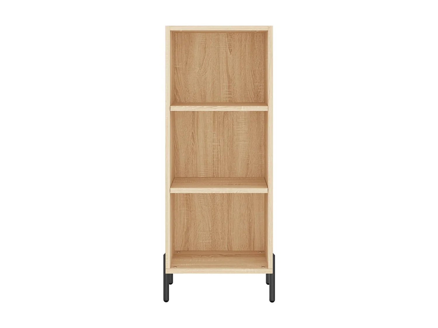 Buffet chêne sonoma 34,5x32,5x90 cm bois d'ingénierie QWE24824