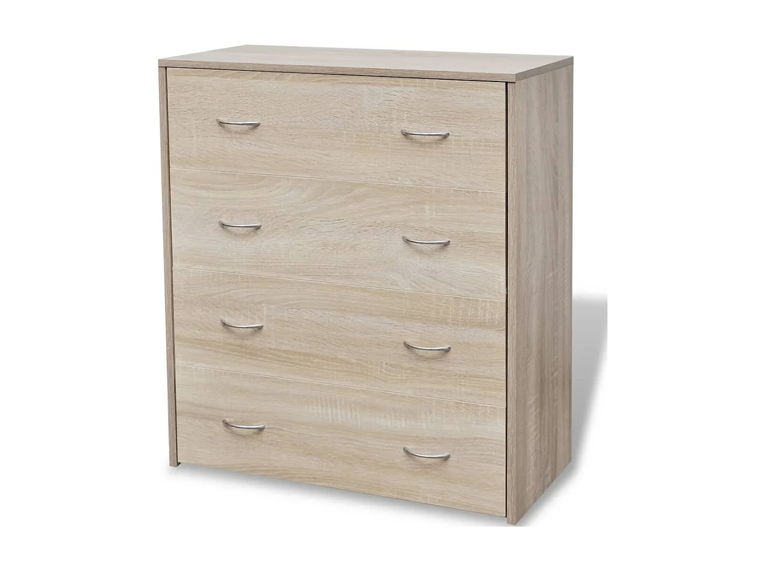 Buffet avec 4 tiroirs 60 x 30,5 x 71 cm Couleur de chêne EGER54642