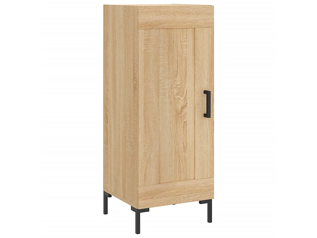 Buffet Chêne sonoma 34,5x34x90 cm Bois d'ingénierie QWE61509