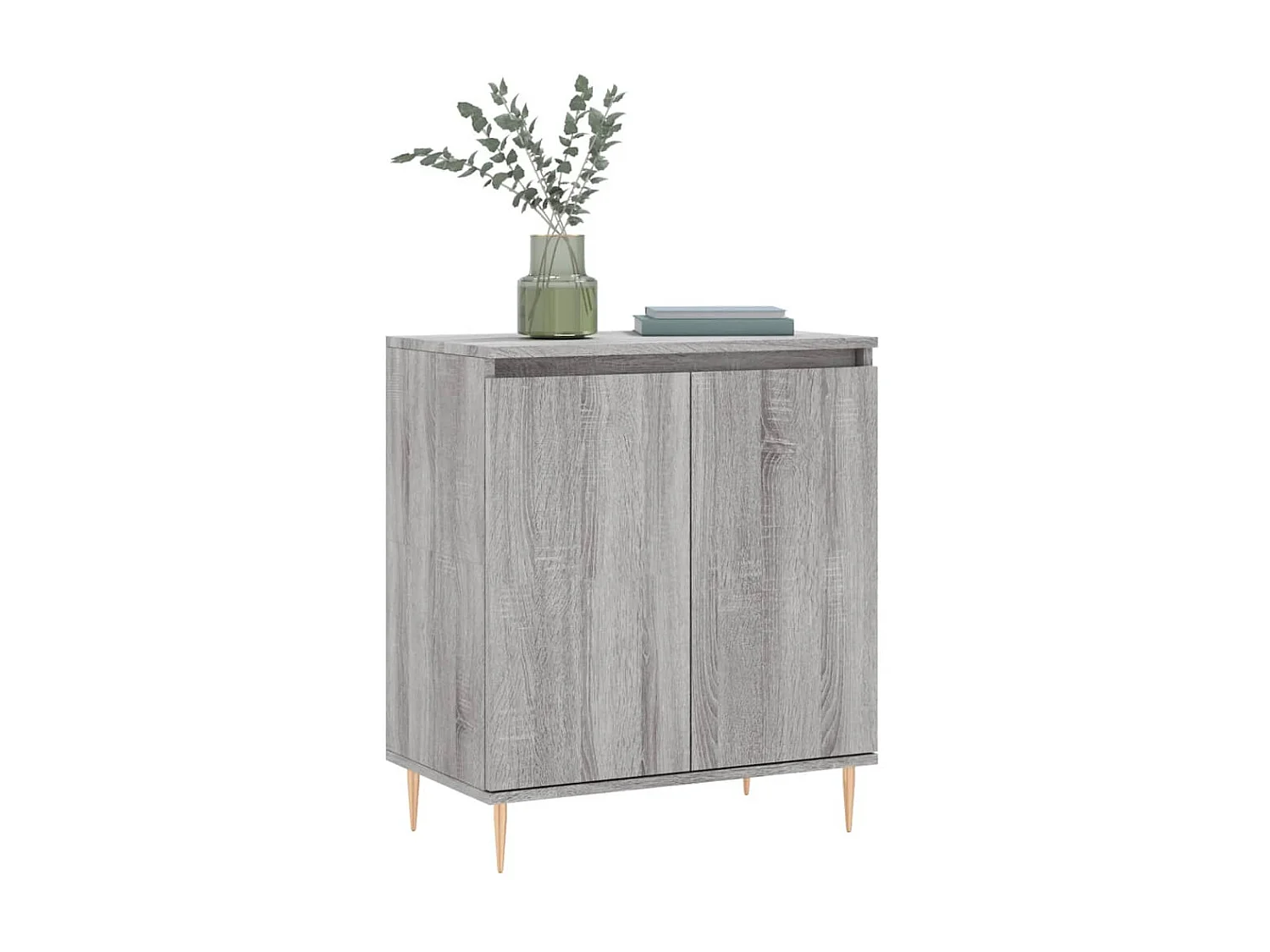 Buffet Sonoma gris 60x35x70 cm Bois d'ingénierie QWE11959