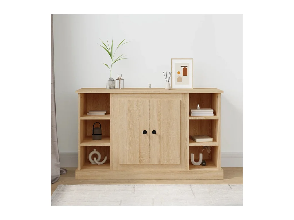 Buffet Chêne sonoma 100x35,5x60 cm Bois d'ingénierie EGER41751