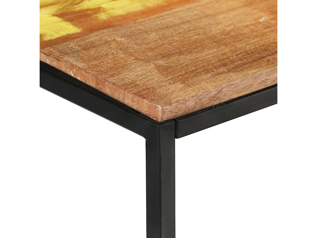 Dressoir 150x30x75 cm massief gerecycled hout NL186115