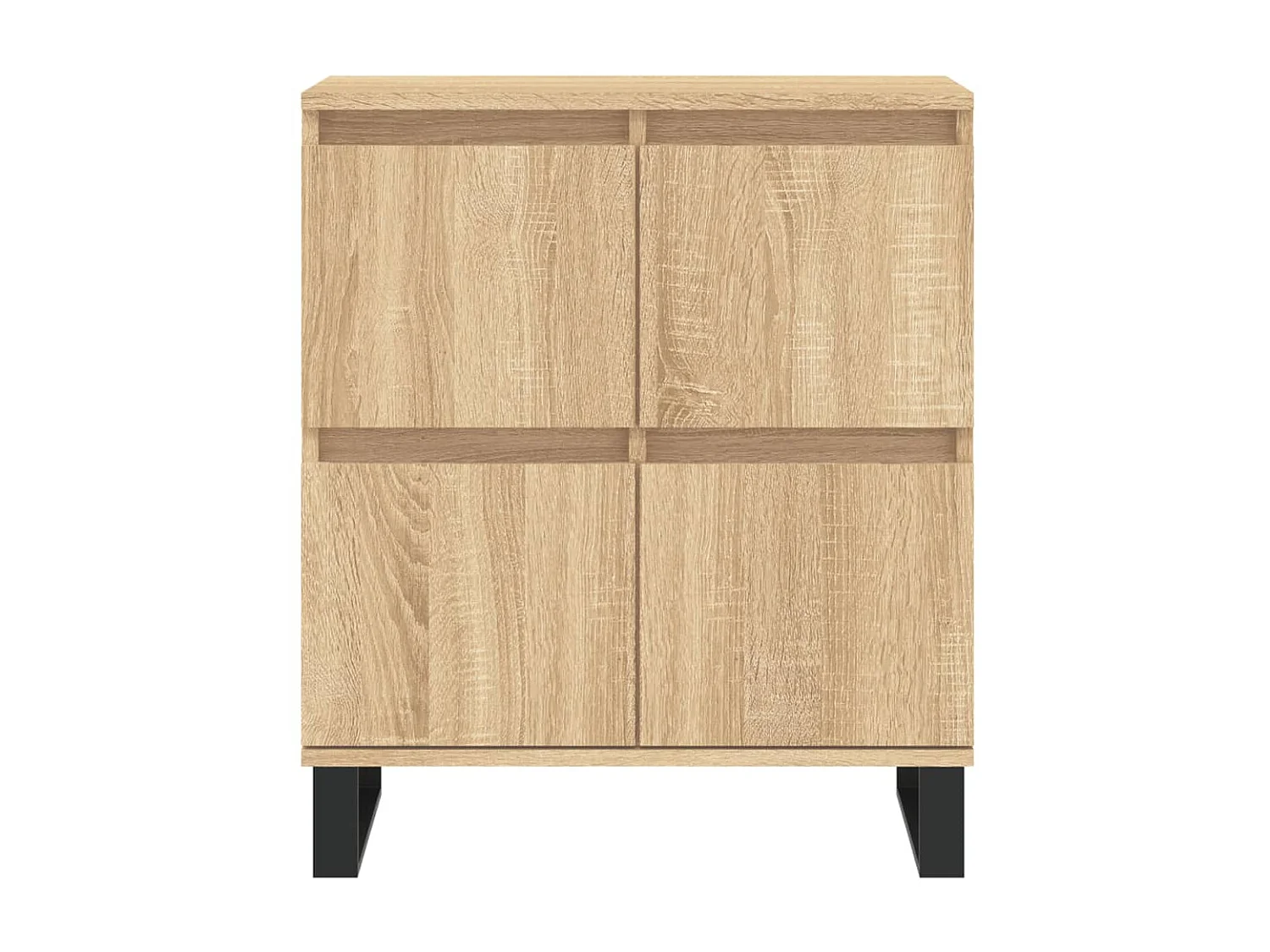 Buffet Chêne sonoma 60x35x70 cm Bois d'ingénierie QWE15117