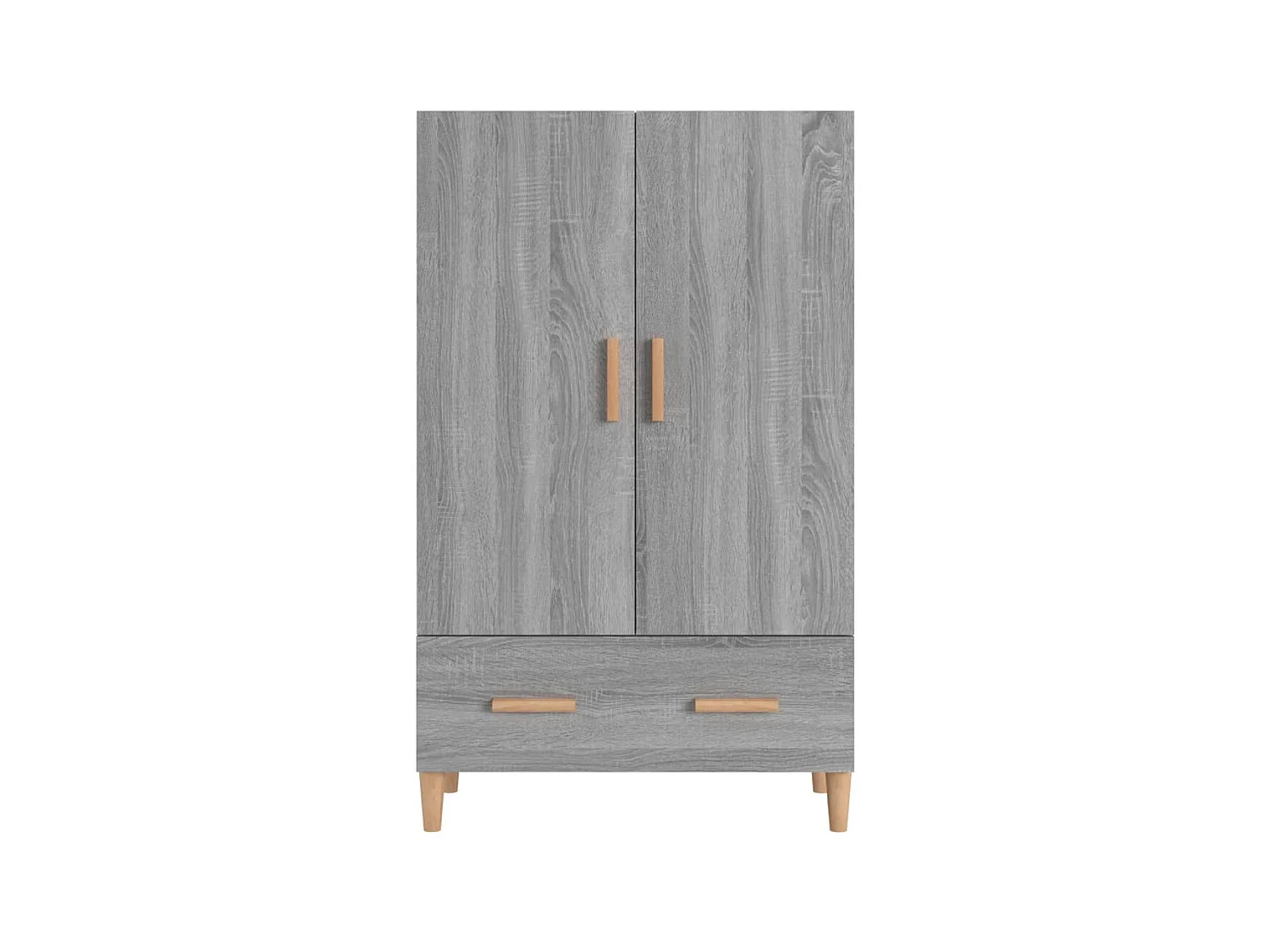 Highboard,Kommode Grau Sonoma 70x31x115 cm Holzwerkstoff -gkd434932