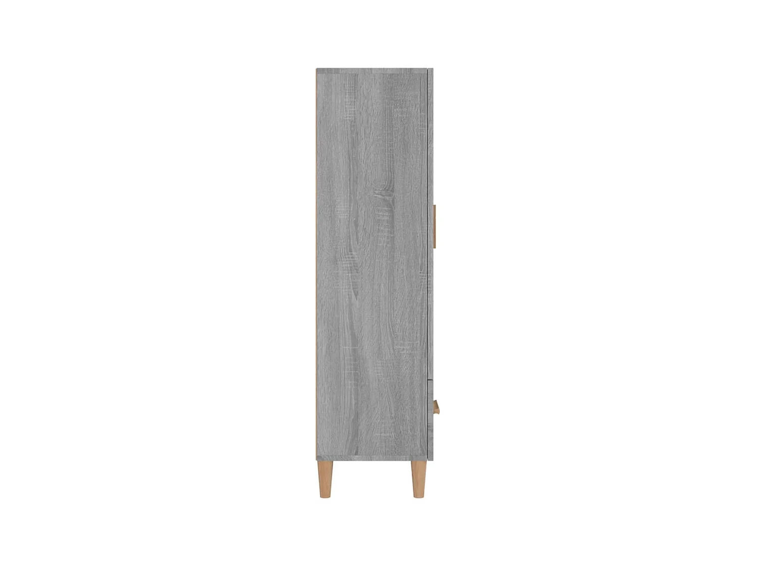Highboard,Kommode Grau Sonoma 70x31x115 cm Holzwerkstoff -gkd434932