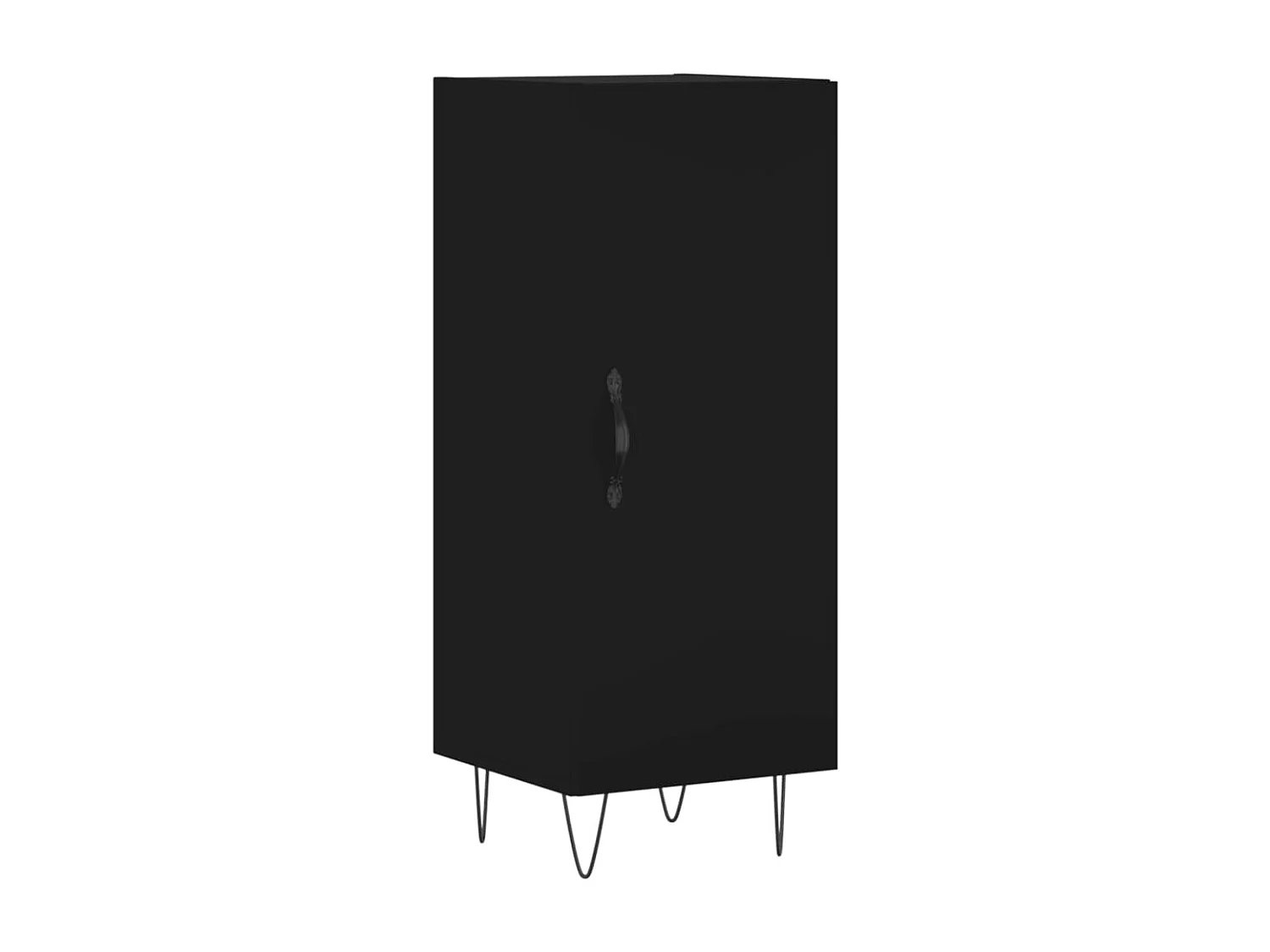 Buffet Noir 34,5x34x90 cm Bois d'ingénierie QWE97198