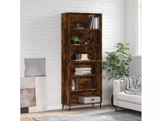 Kauf Unique Highboard,Kommode Räuchereiche 69,5x32,5x180 cm Holzwerkstoff -gkd616366