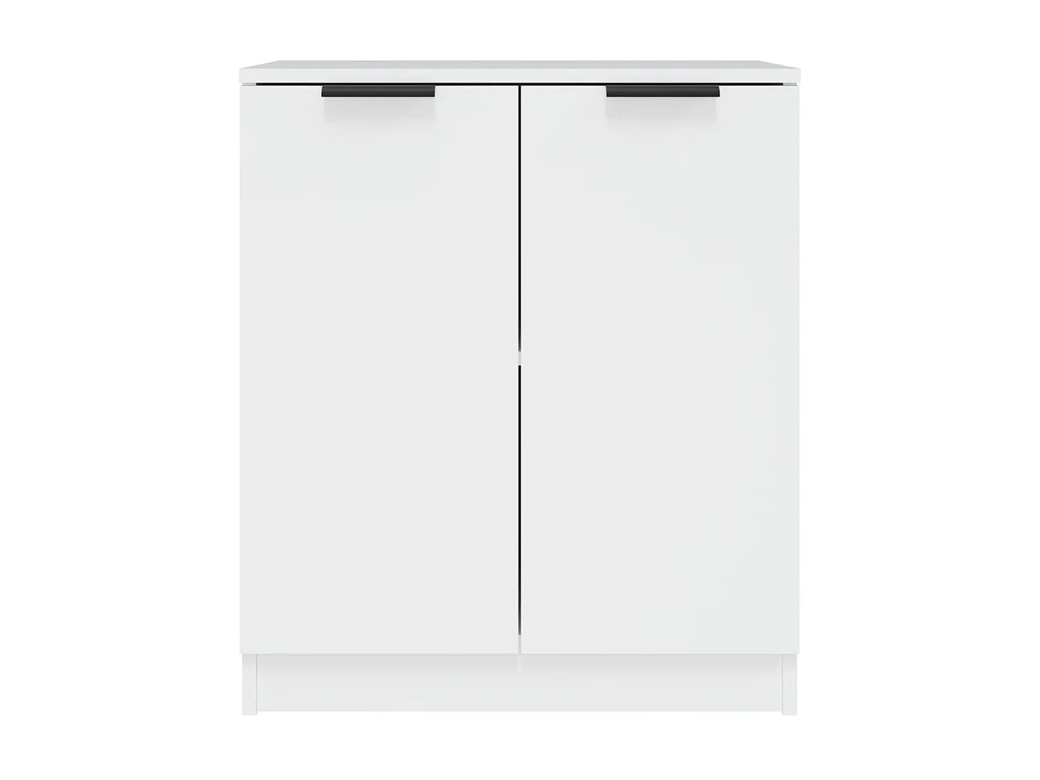 Buffet Blanc 60x30x70 cm Bois d'ingénierie EGER97735