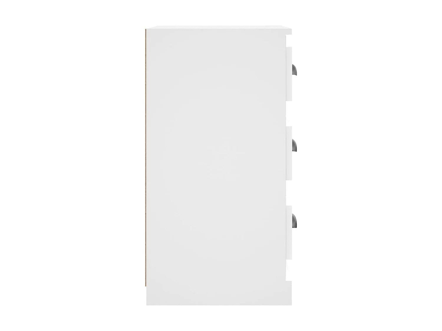 Buffet blanc 36x35,5x67,5 cm bois d'ingénierie EGER61159