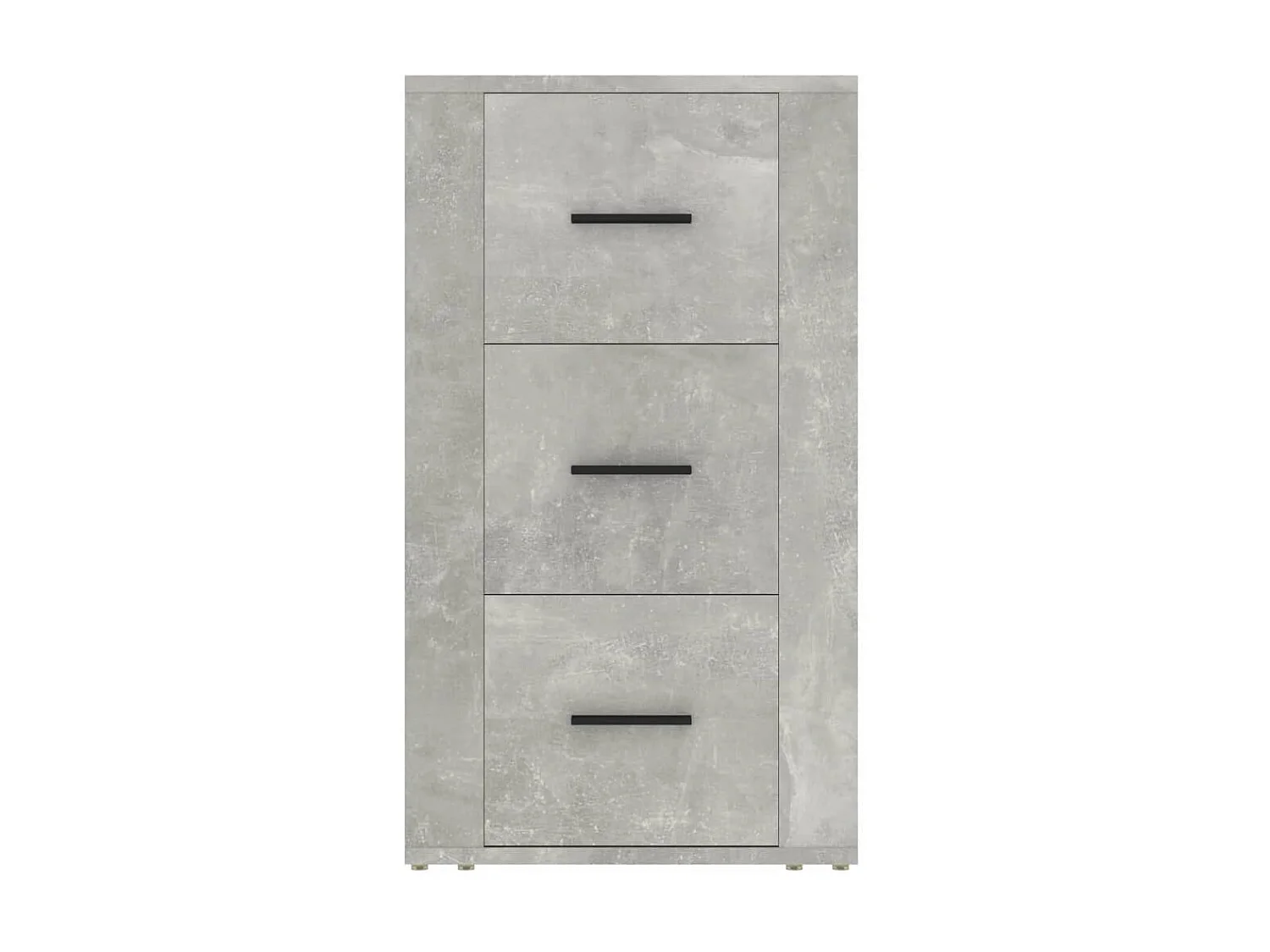 Buffet Gris béton 40x33x70 cm Bois d'ingénierie EGER90241