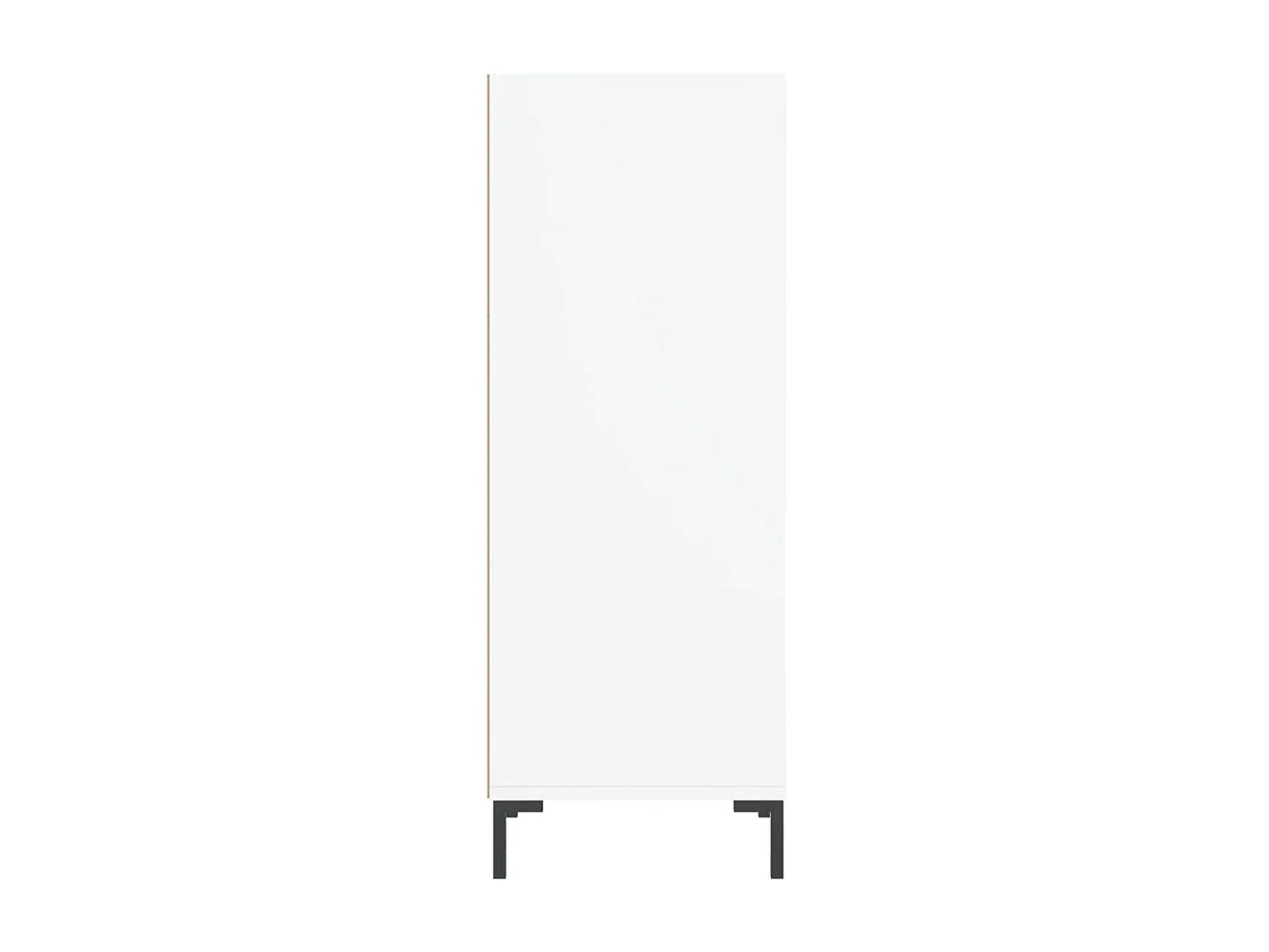 Buffet blanc 34,5x32,5x90 cm bois d'ingénierie QWE95912