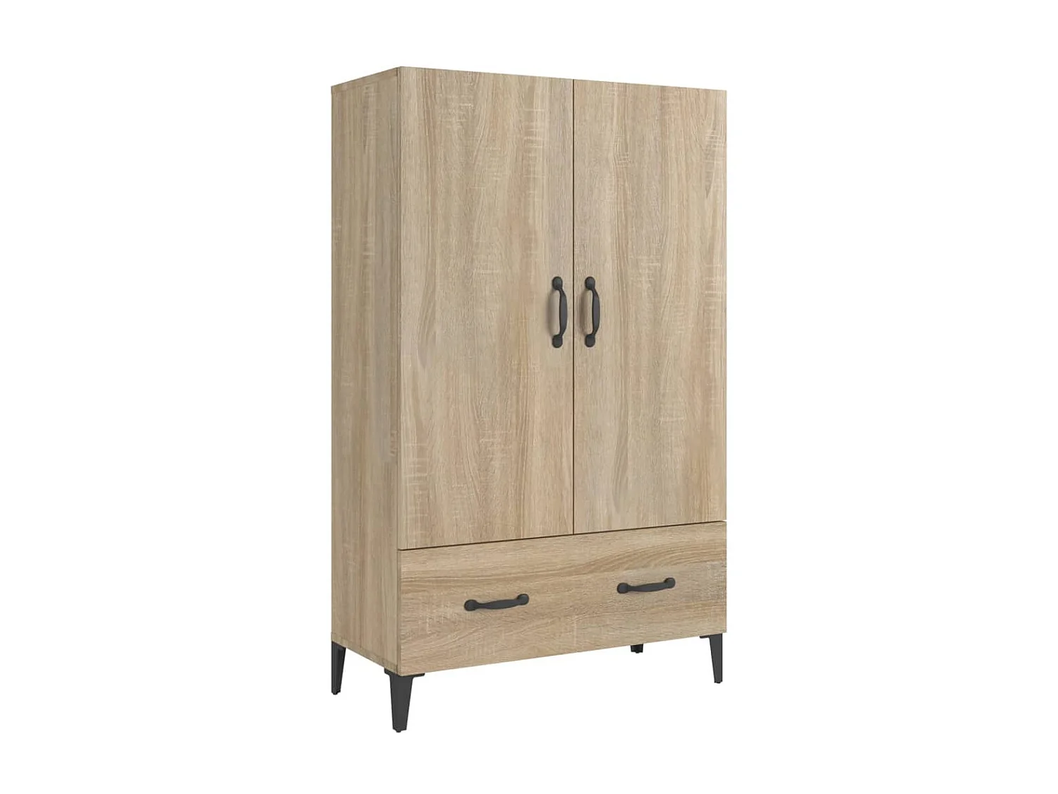 Buffet haut Chêne sonoma 70x31x115 cm Bois d'ingénierie EGER83857