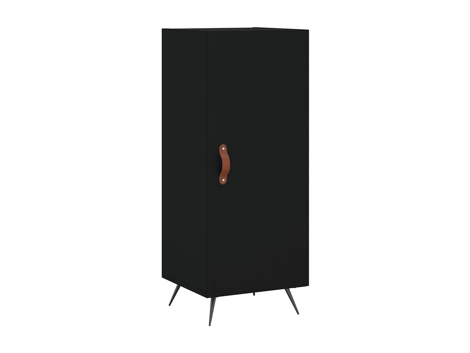 Buffet Noir 34,5x34x90 cm Bois d'ingénierie QWE31689