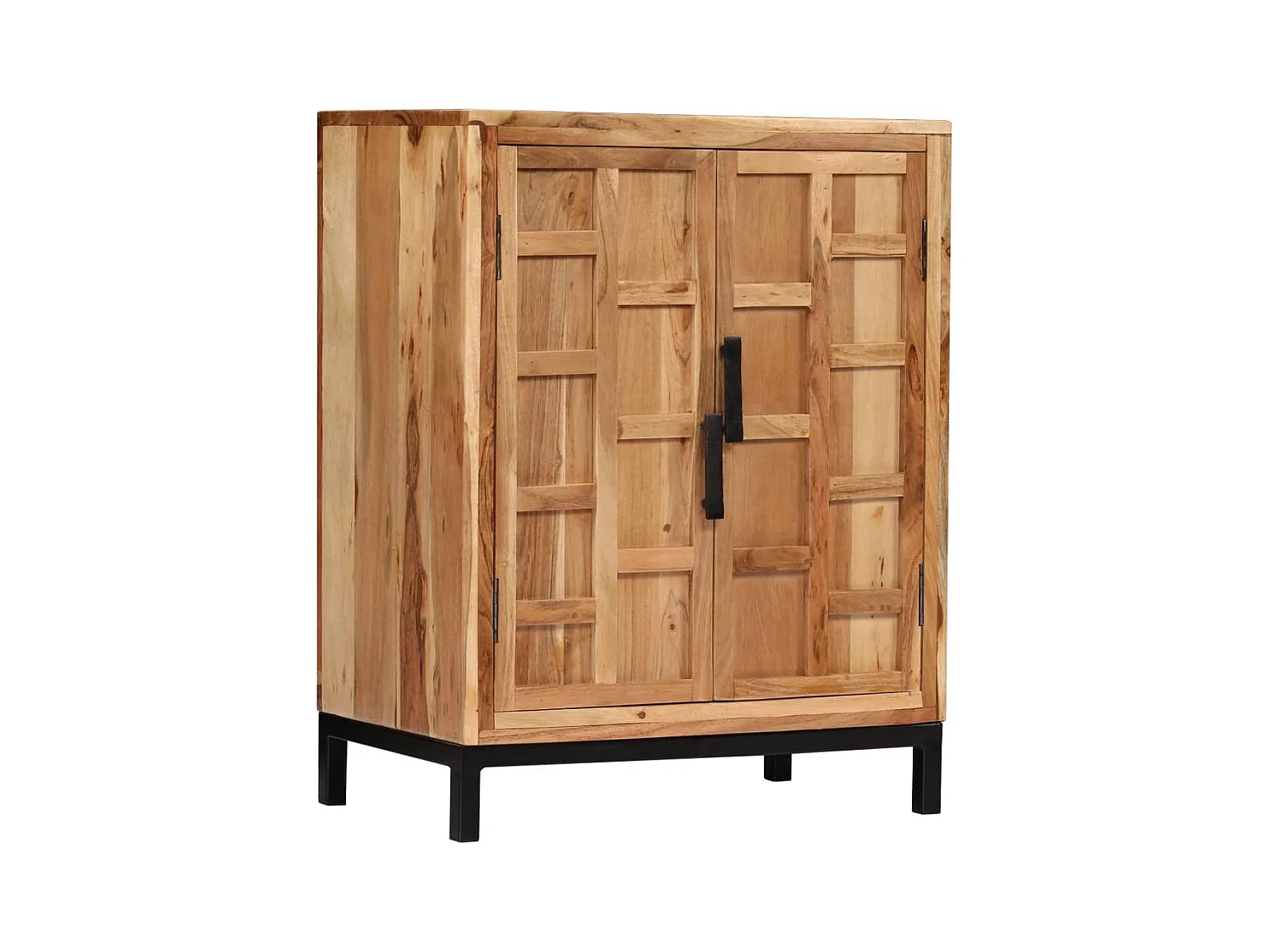 Buffet Bois d'acacia solide 60x35x76 cm Marron EGER71131