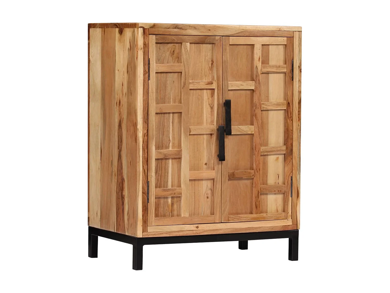 Buffet Bois d'acacia solide 60x35x76 cm Marron EGER71131