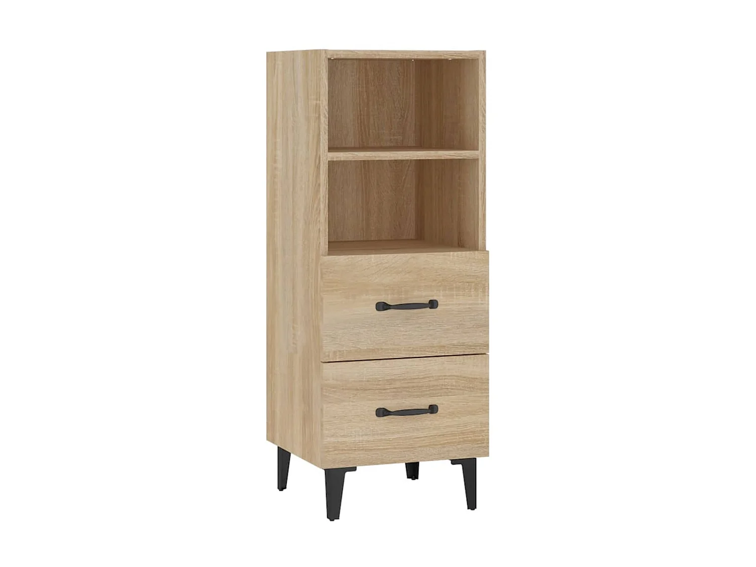 Buffet Chêne sonoma 34,5x34x90 cm Bois d'ingénierie EGER73026