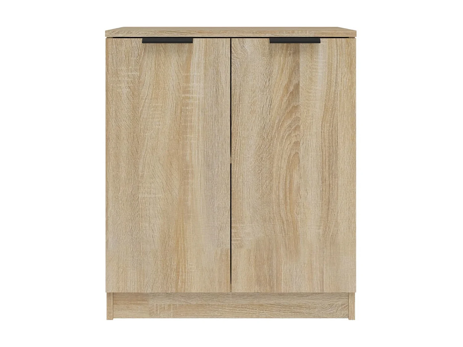 Dressoirs 2 st 60x30x70 cm bewerkt hout sonoma eikenkleurig NL16421