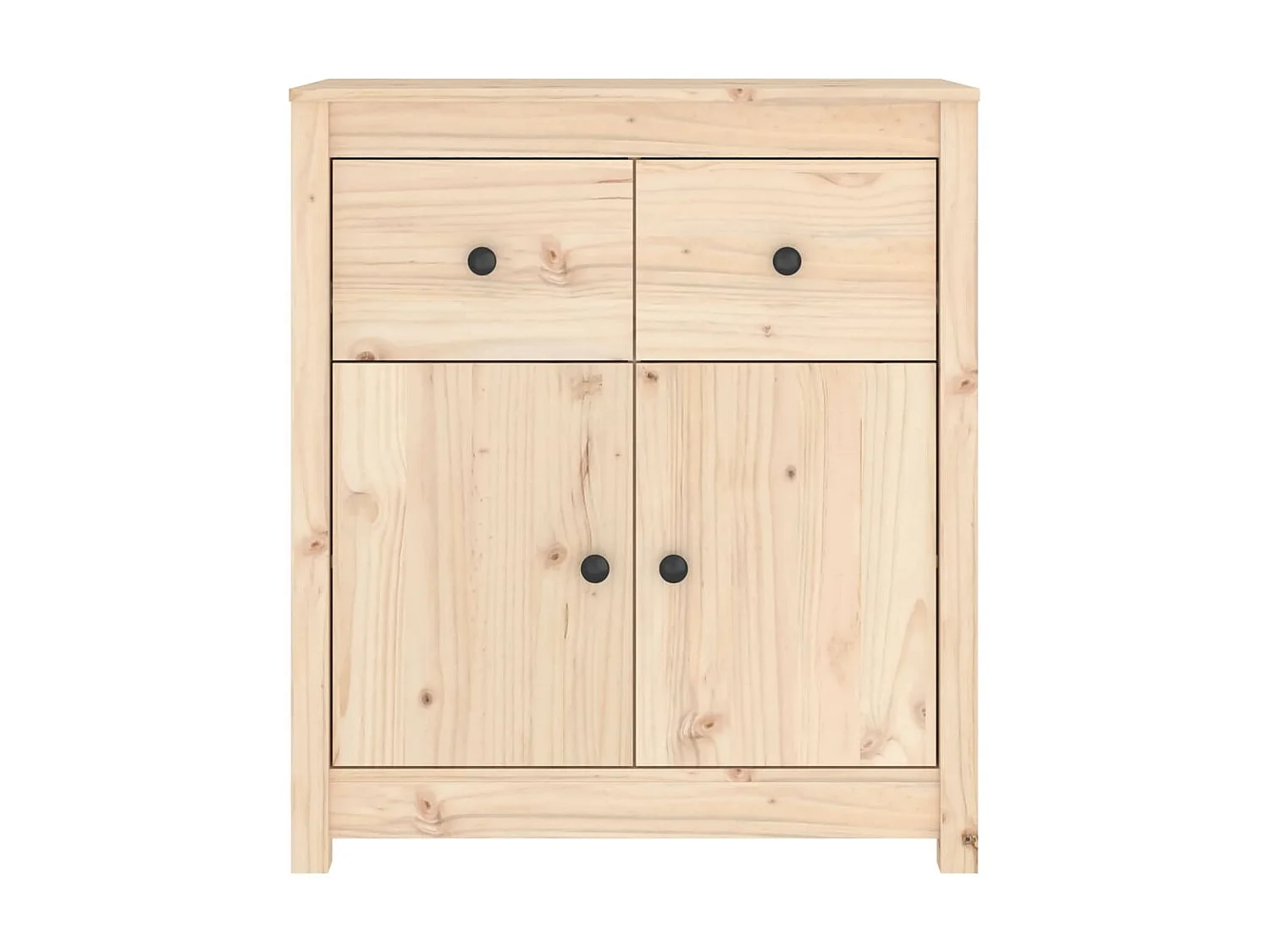 Buffet 70x35x80 cm Bois massif de pin QWE40732
