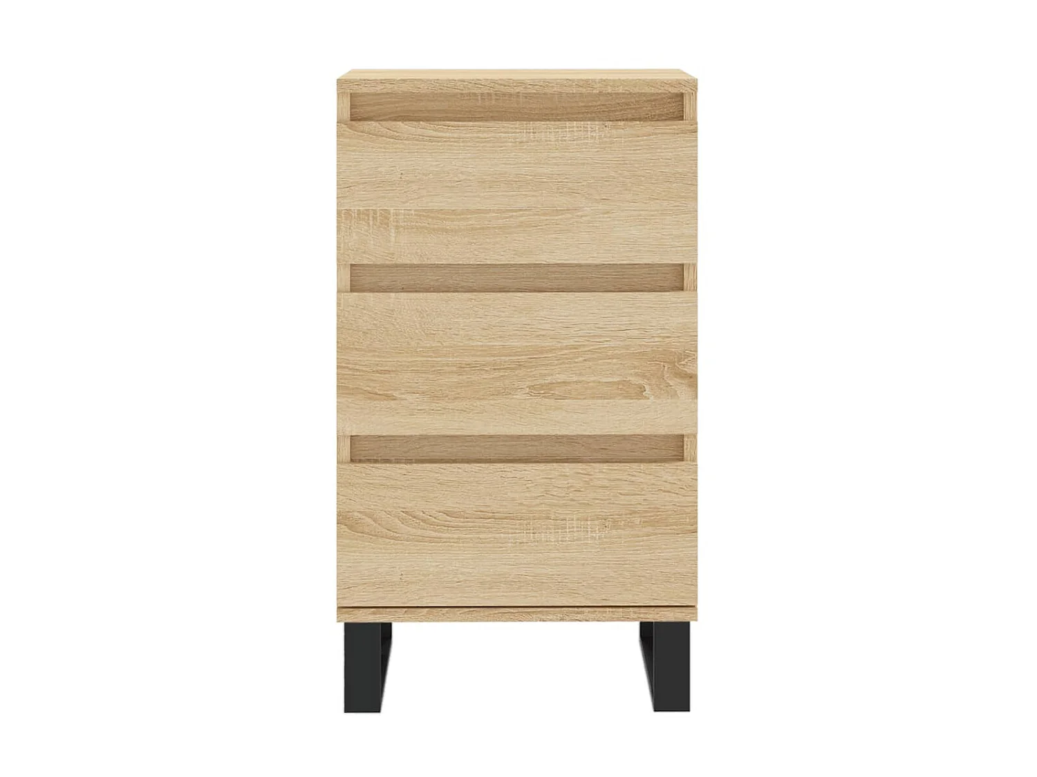 Buffet chêne sonoma 40x35x70 cm bois d'ingénierie QWE77272