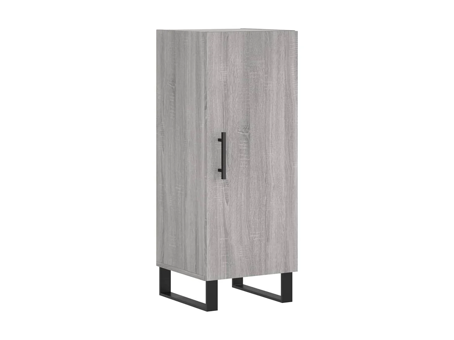 Buffet Sonoma gris 34,5x34x90 cm Bois d'ingénierie QWE52036