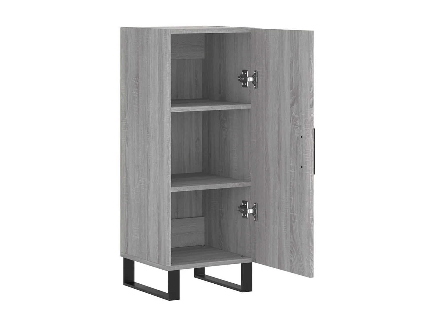 Buffet Sonoma gris 34,5x34x90 cm Bois d'ingénierie QWE52036