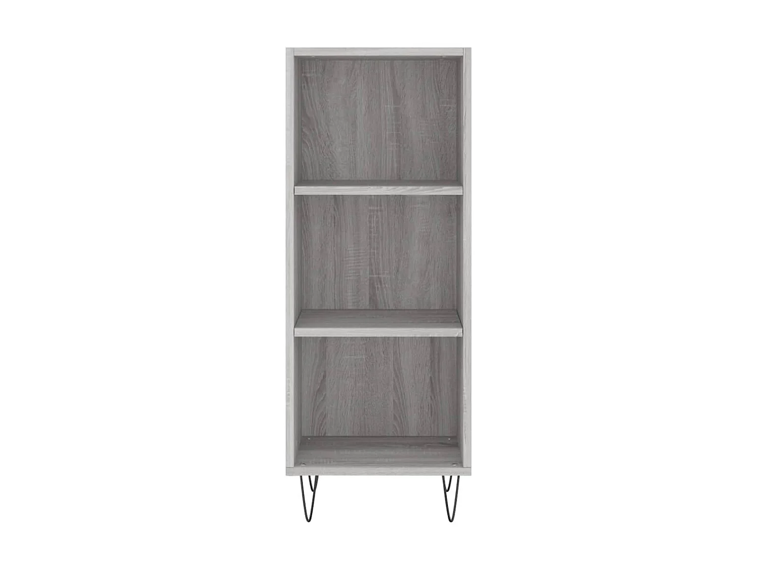 Buffet sonoma gris 34,5x32,5x90 cm bois d'ingénierie QWE15969