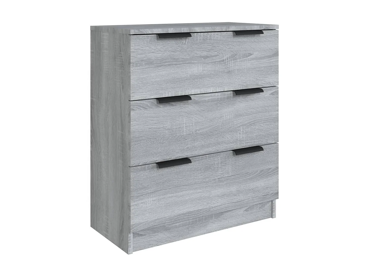 Buffets 3 pcs Sonoma gris Bois d'ingénierie EGER38509